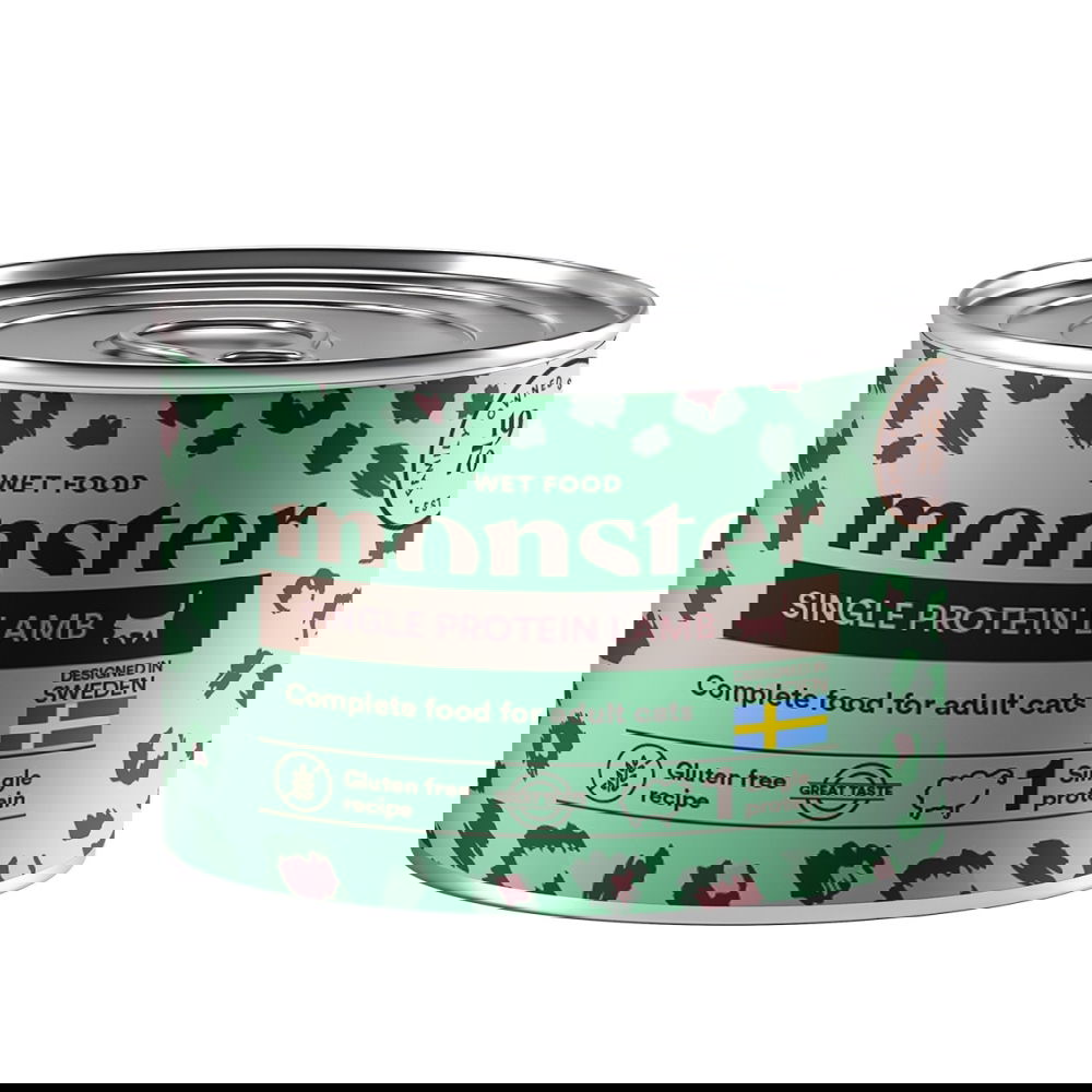 Monster Cat Adult Single Protein Lamb 200 g Monster Cat Adult Single Protein Lamb 200 g