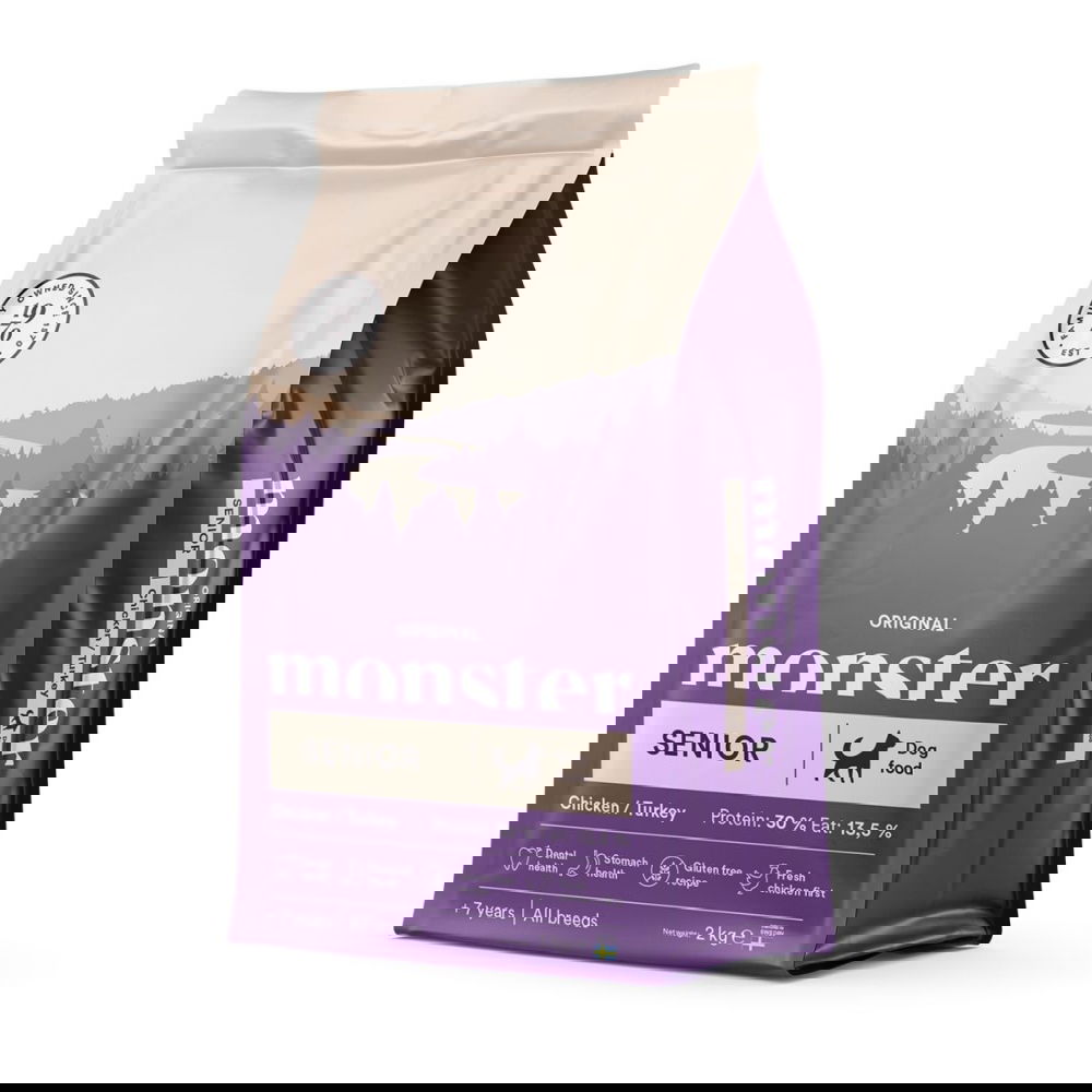 Monster Dog Senior Kana & Kalkkuna (2 kg)