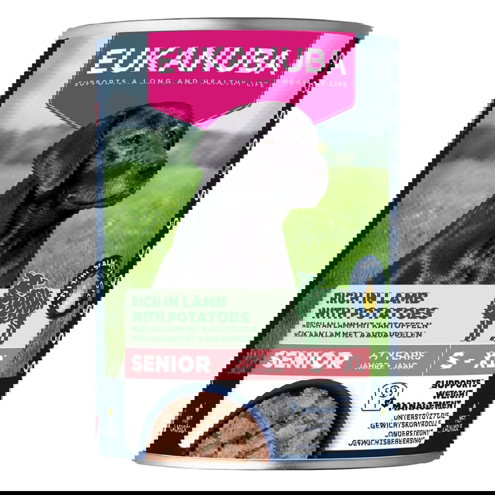 Eukanuba Dog Wet Senior Lammas & Peruna 400 g Eukanuba Dog Wet Senior Lammas & Peruna 400 g