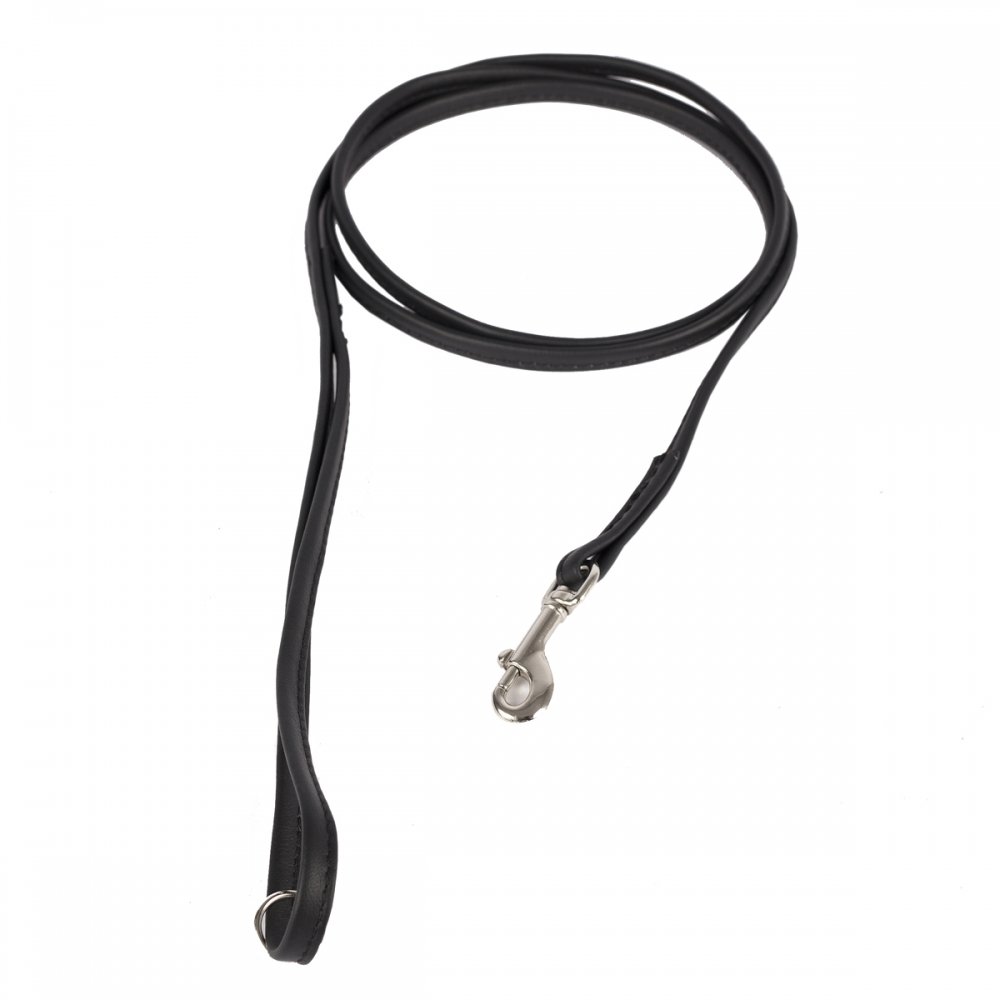 Nahkatalutin Feel Leather Slim, musta