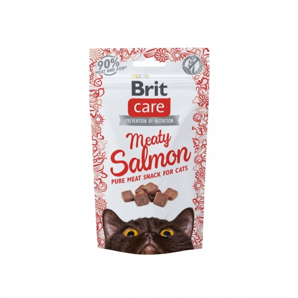 Kissanherkku Brit Care Meaty lohi 50 g Kissanherkku Brit Care Meaty lohi 50 g