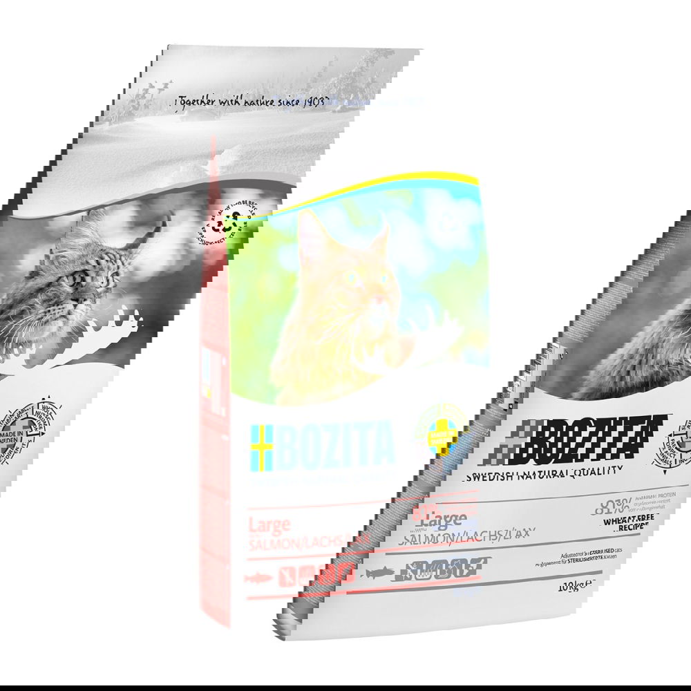 Bozita Feline Large Wheat Free Salmon (10 kg)