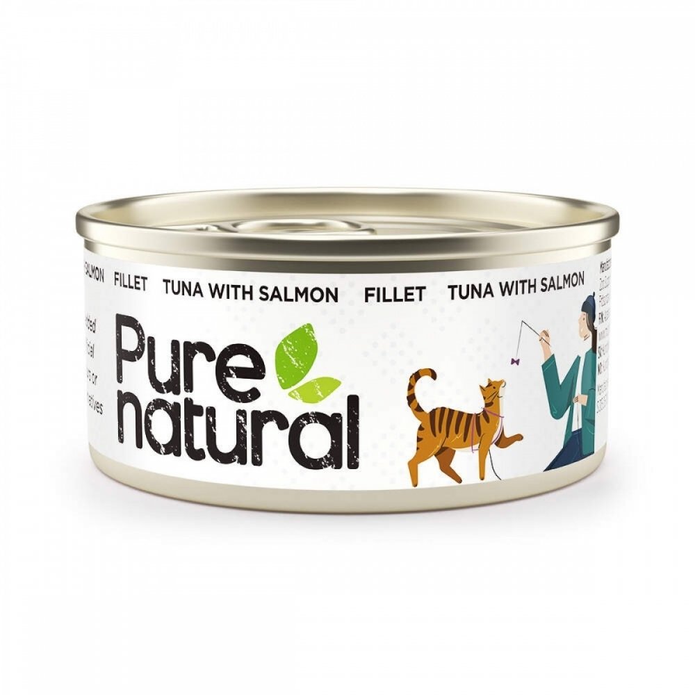 Purenatural Fillet tonnikala & lohi 70g