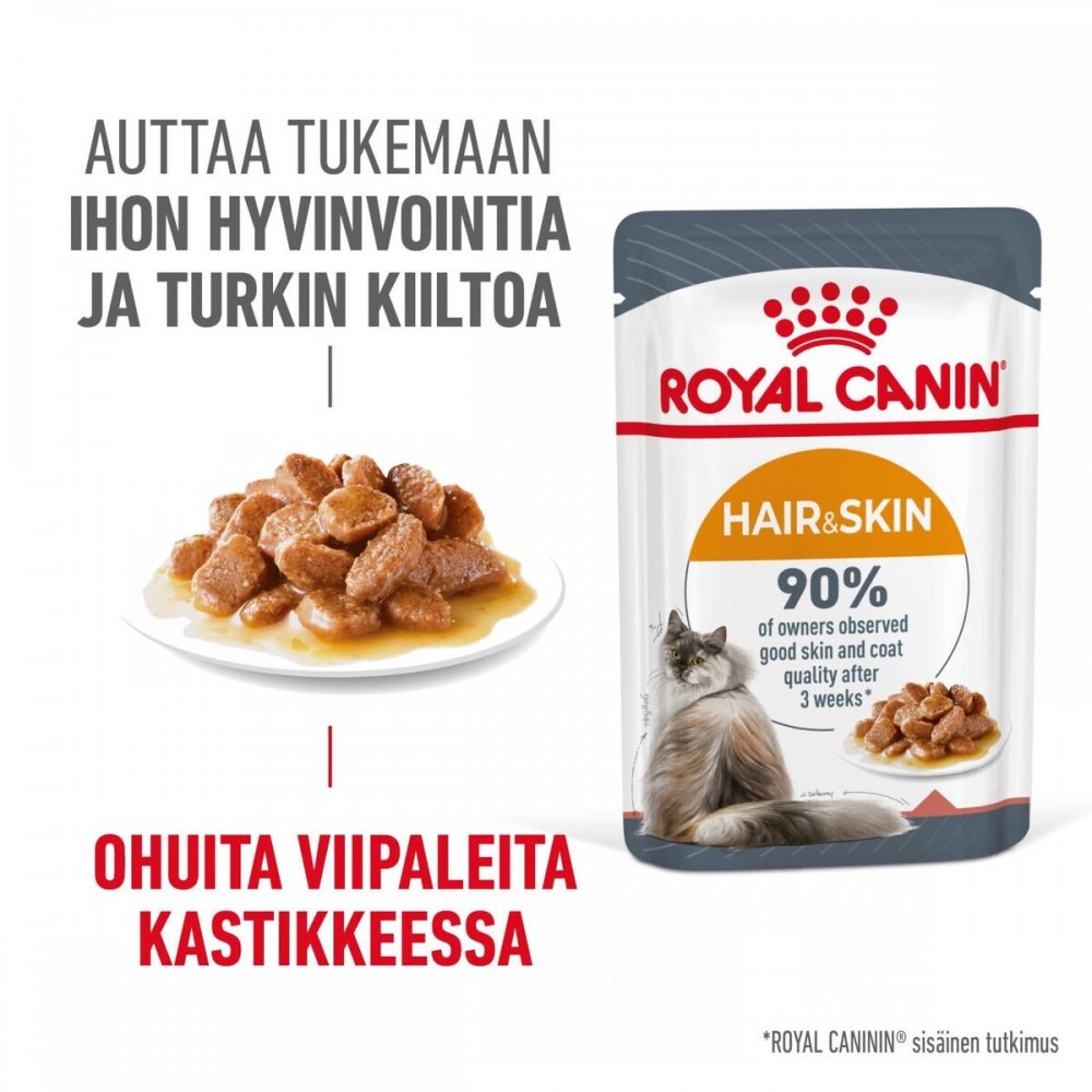 Royal Canin Hair & Skin Care Gravy, 12x85g
