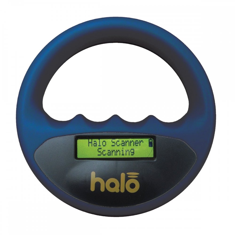 Mikrosirunlukija Halo Scanner (Sininen)