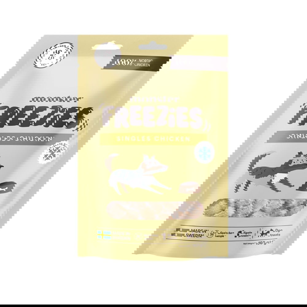 Monster pakastekuivattu kana (150 g) Monster pakastekuivattu kana (150 g)