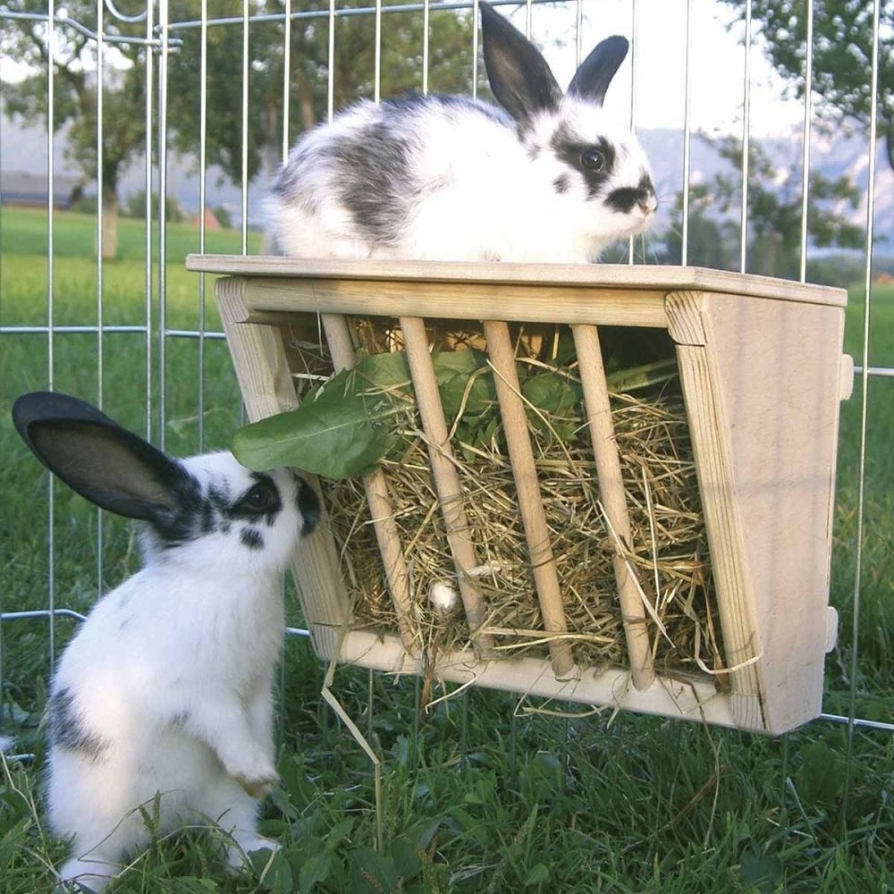 Puinen heinäteline Kerbl
