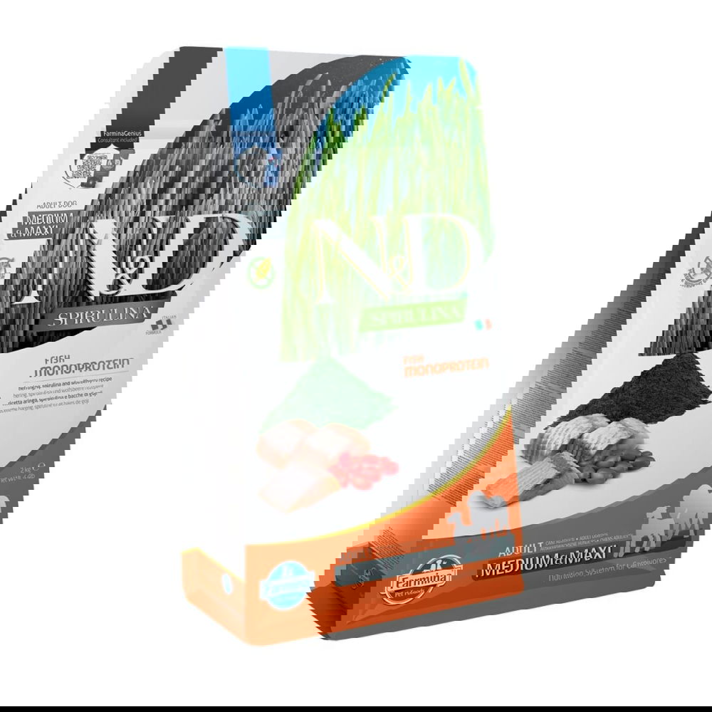 Farmina N&D Dog Spirulina & Silli M/L 2 kg (2 kg)