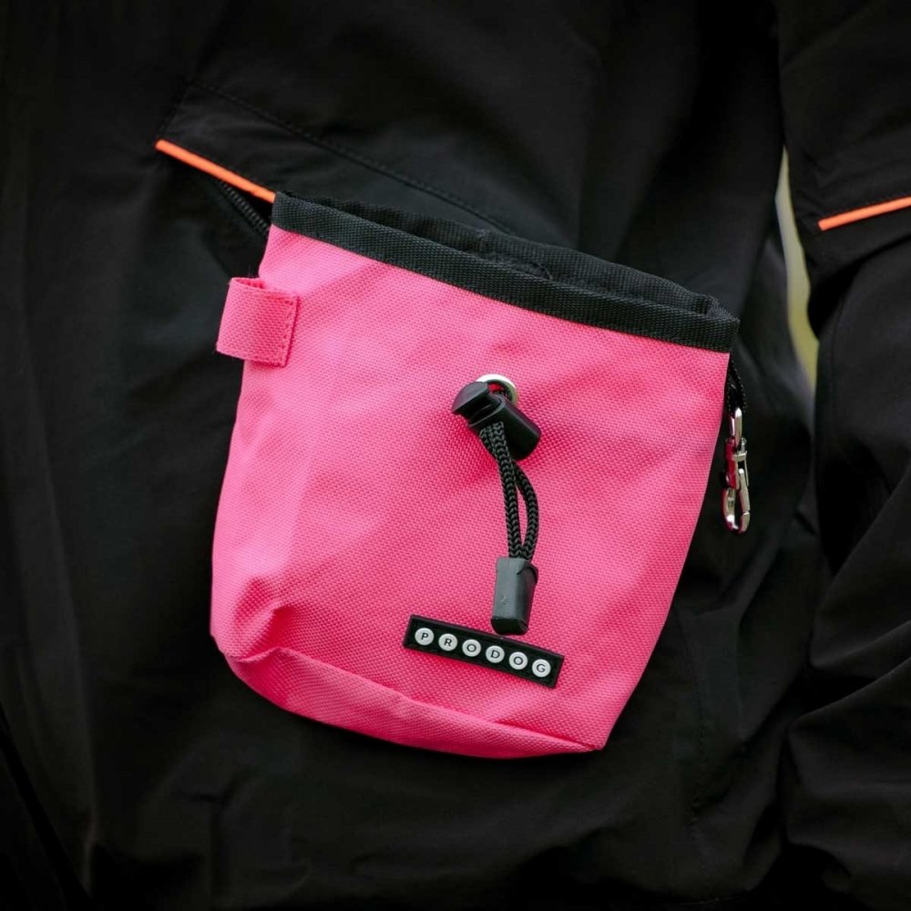 Pro Dog Treat makupalapussi taskulla (Pinkki) Pro Dog Treat makupalapussi taskulla (Pinkki)