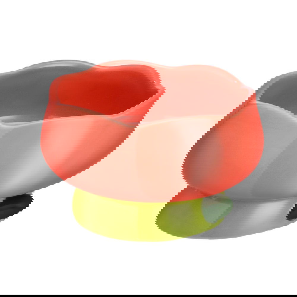 Korotettu keraaminen vesikuppi Little&Bigger Blossom, pinkki