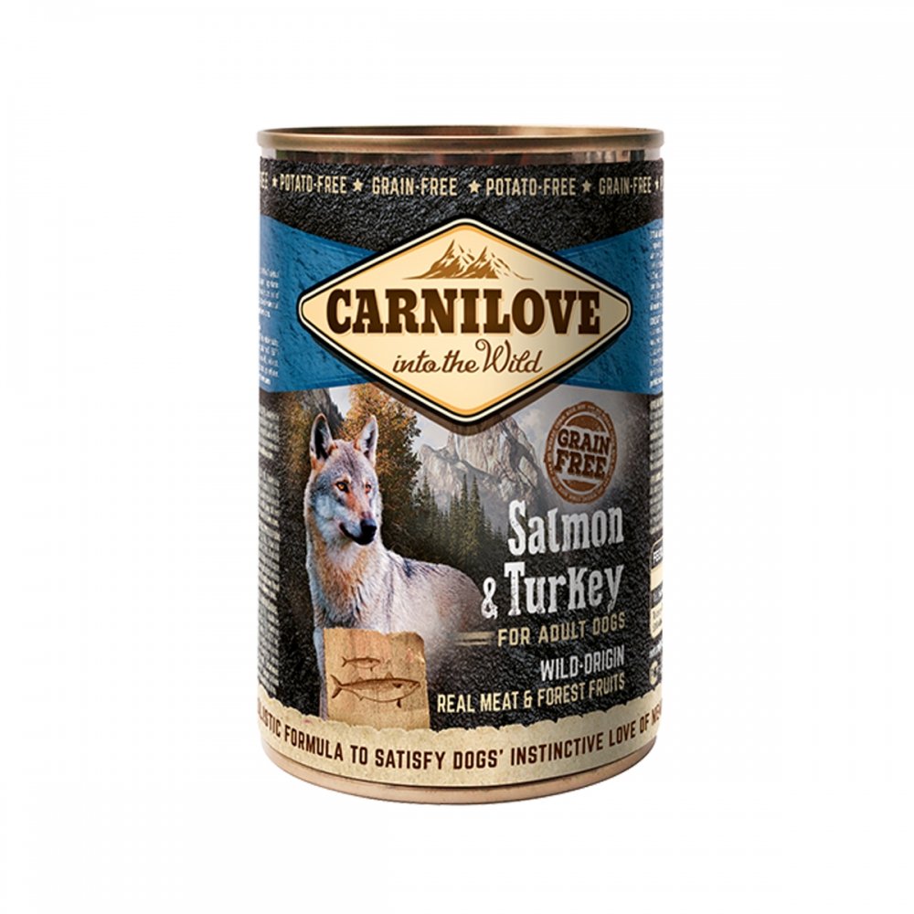 Carnilove Wild Meat lohi & kalkkuna 400g