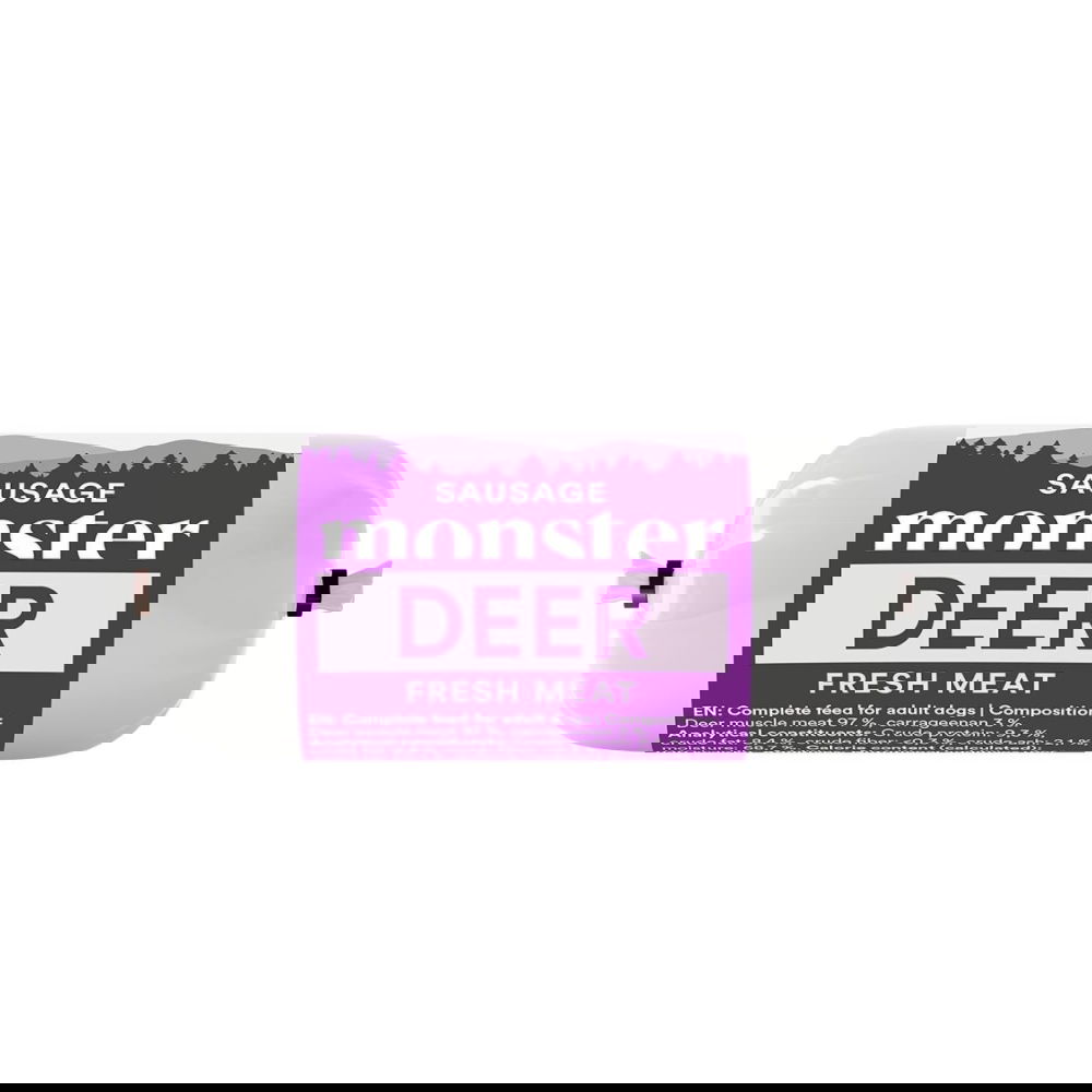 Monster koiranmakkara, peura (80 g)
