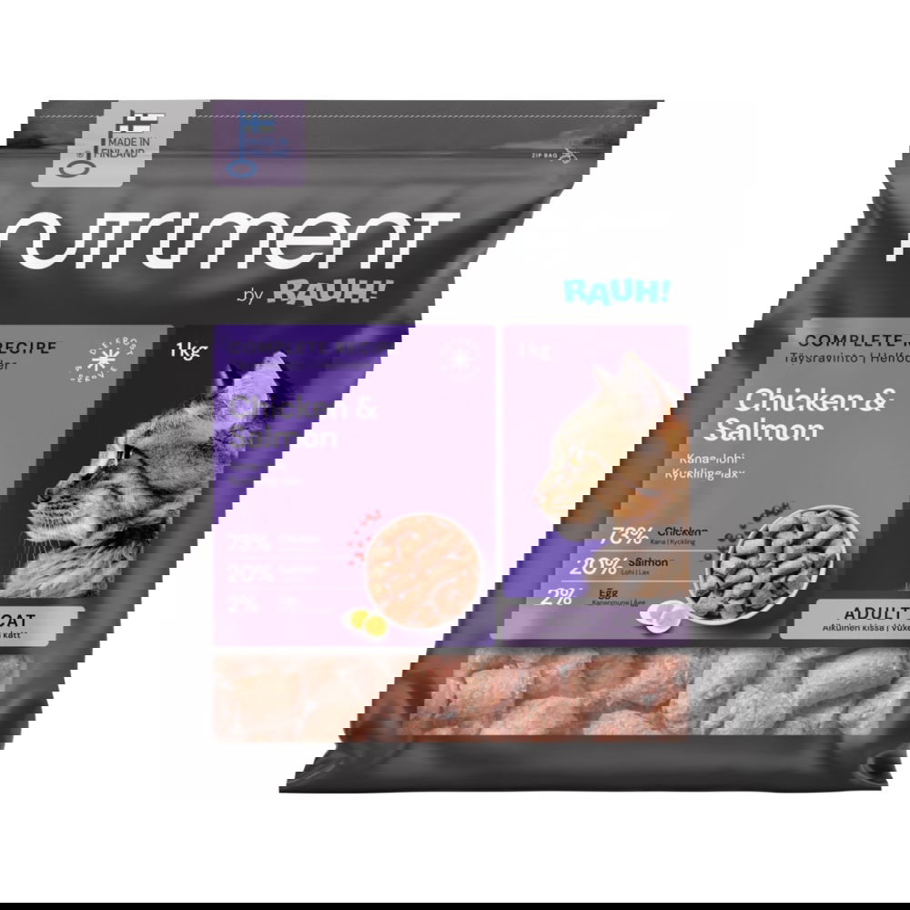 Nutriment by RAUH! Kana-lohipullat kissoille 1 kg