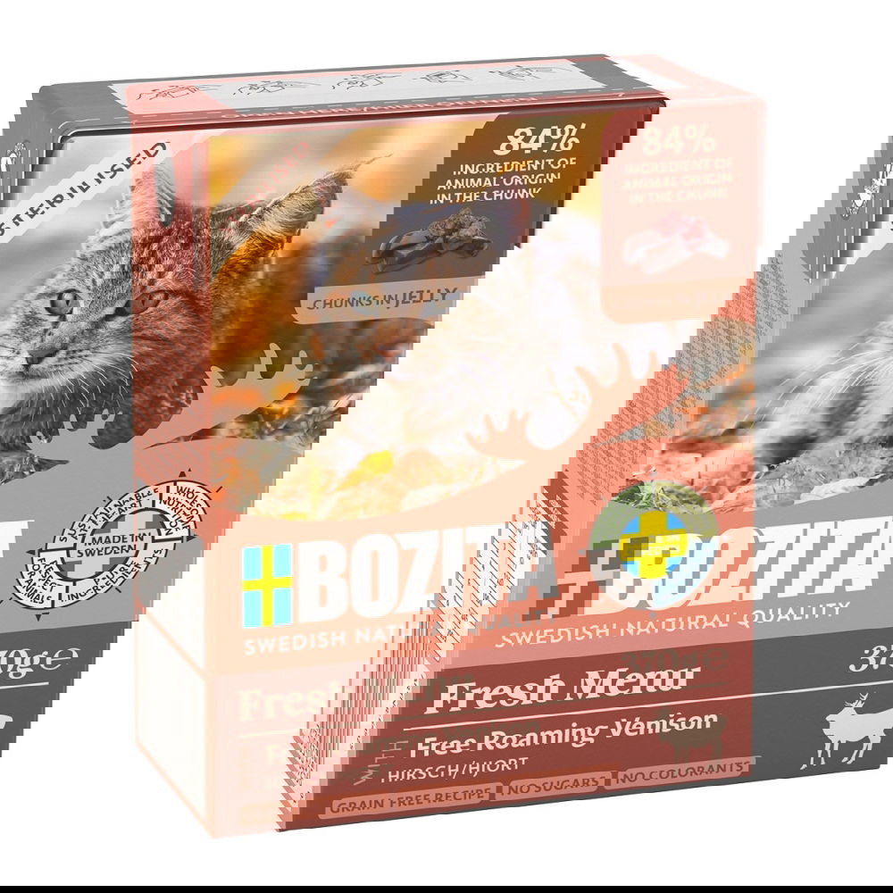 Bozita Sterilised peuraa hyytelössä 370 g