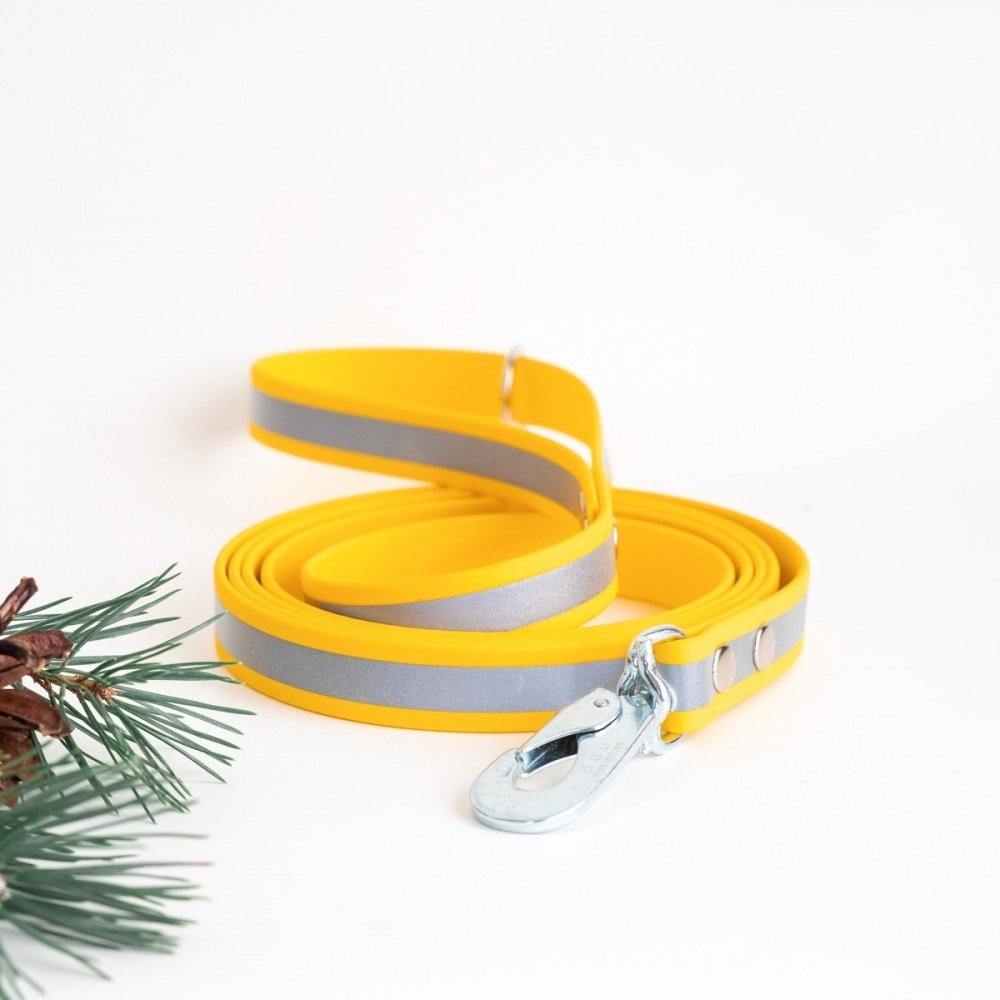 Heijastinhihna Tyylivoitto Shine Eazy, keltainen (2 m) Heijastinhihna Tyylivoitto Shine Eazy, keltainen (2 m)