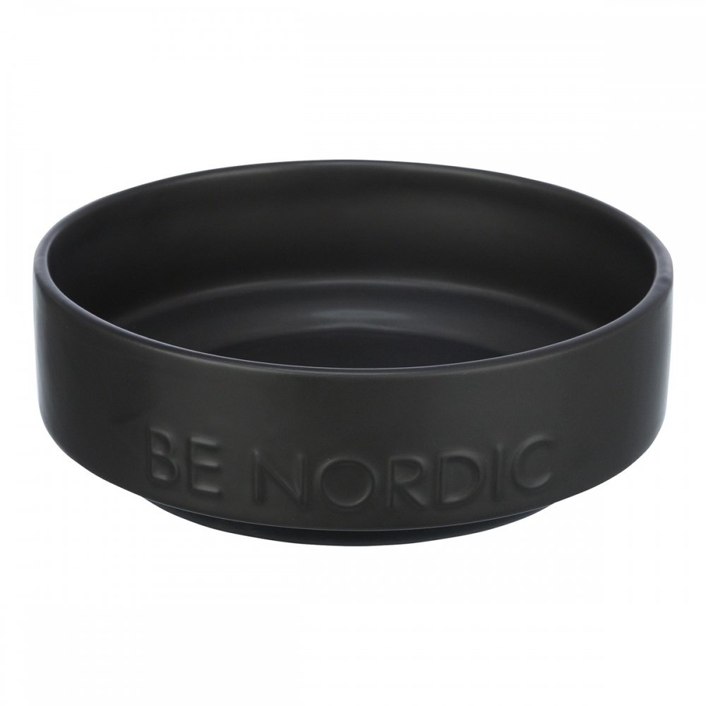 Trixie BE NORDIC keraaminen kuppi, musta (0.5 l/ø 16 cm)