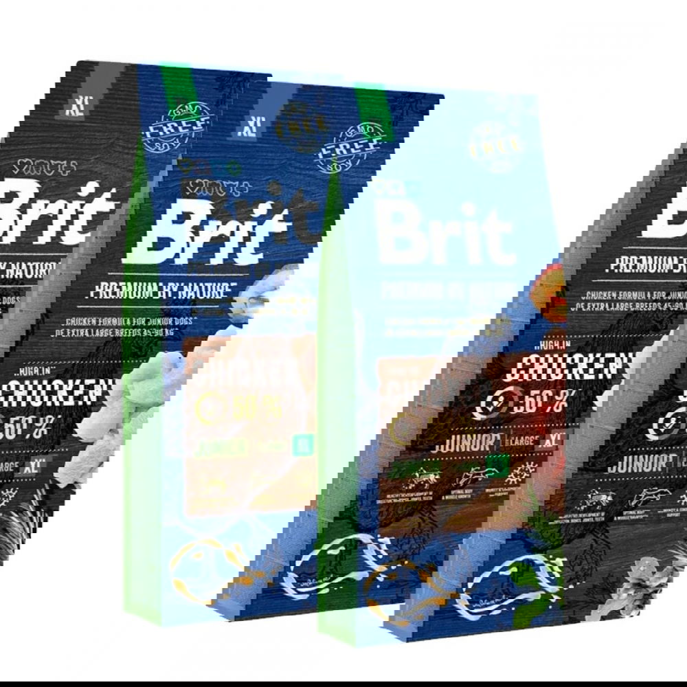 Brit Premium By Nature Junior XL 2x15 kg
