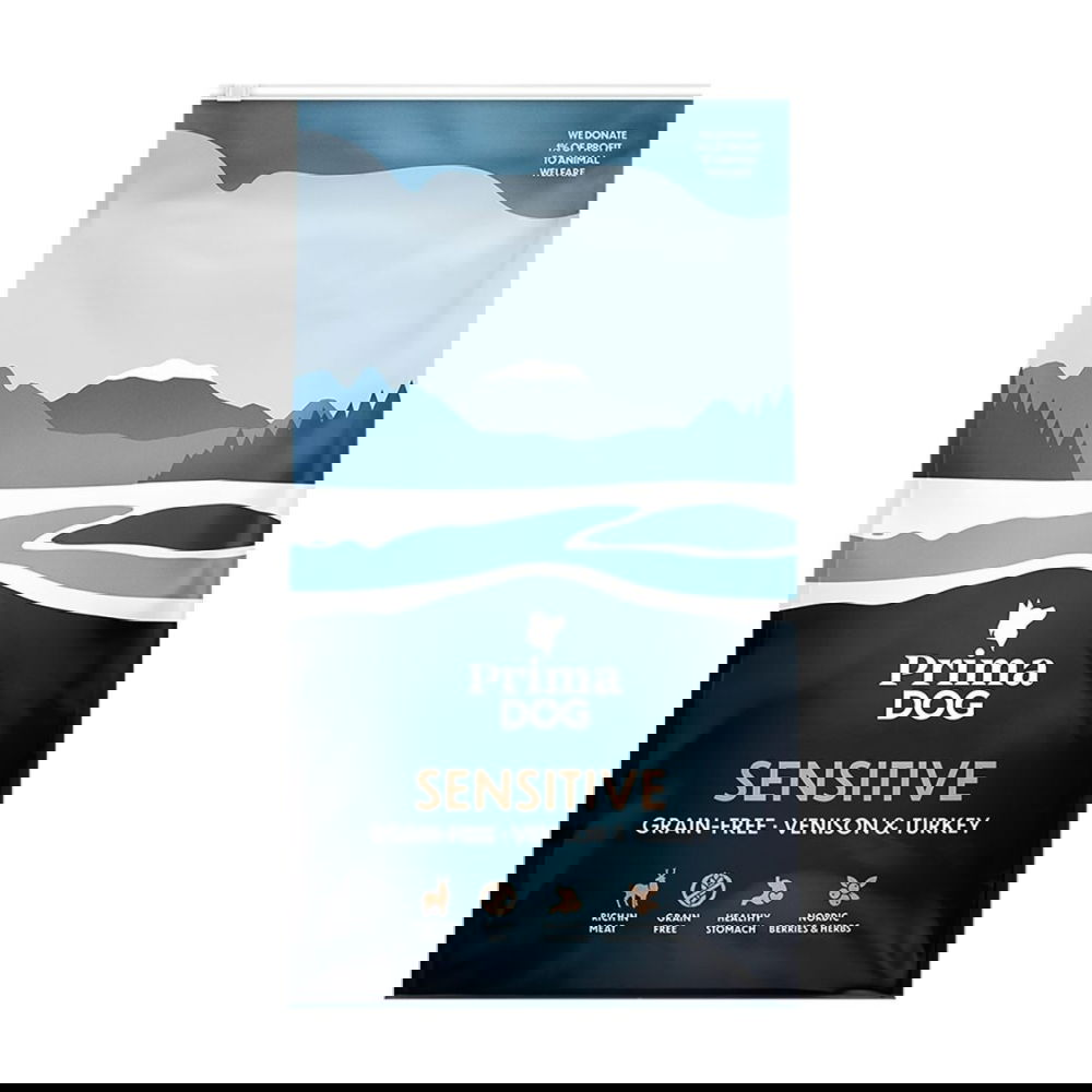 PrimaDog Grain Free Venison & Turkey 10 kg (10 kg)