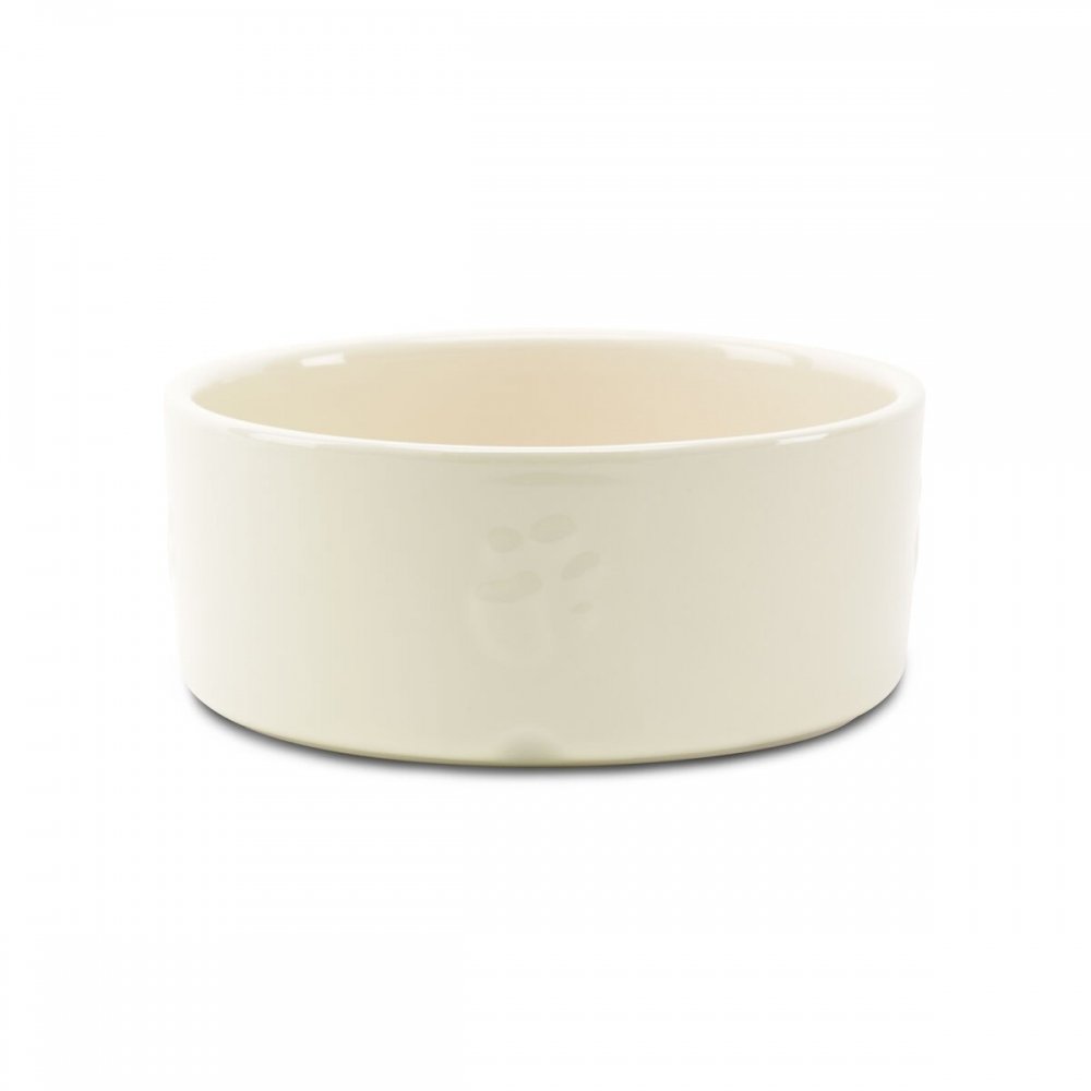 Keraaminen koirankuppi Scruffs Icon, valkoinen (19 cm)