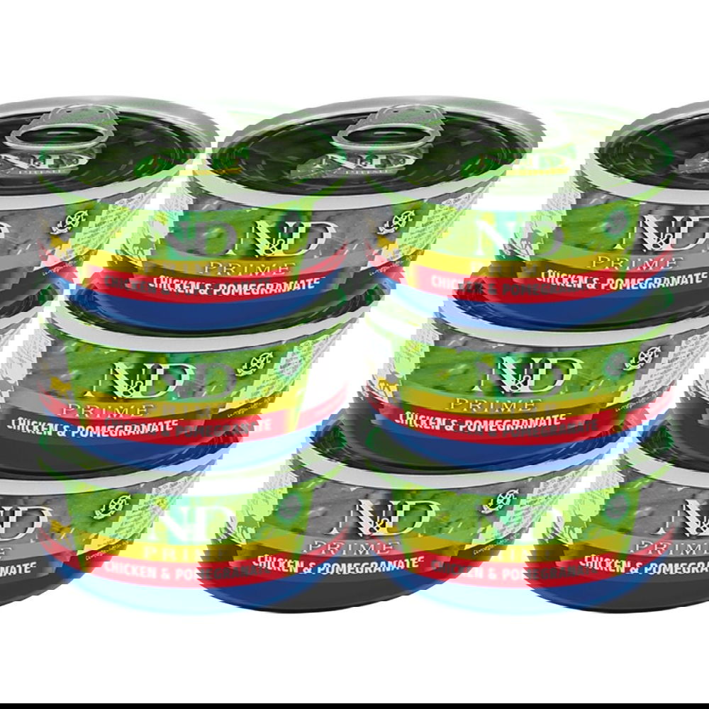 Farmina N&D Cat Prime Chicken & Pomegranate 6x70g