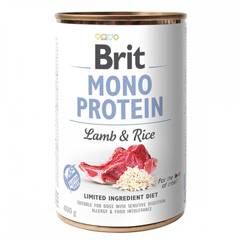 BC Mono Protein Lammas & Riisi 400 g