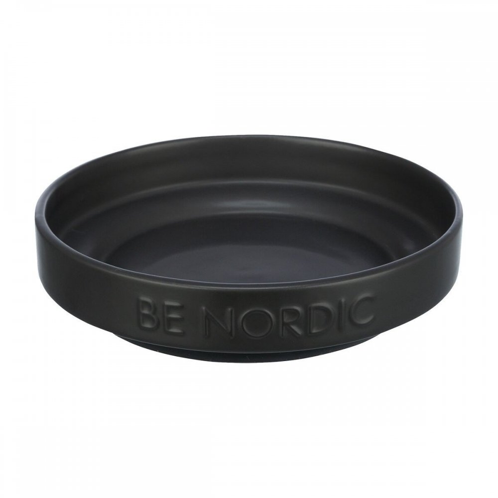 Trixie BE NORDIC keraaminen kuppi, musta (0.3 l/ø 16 cm)