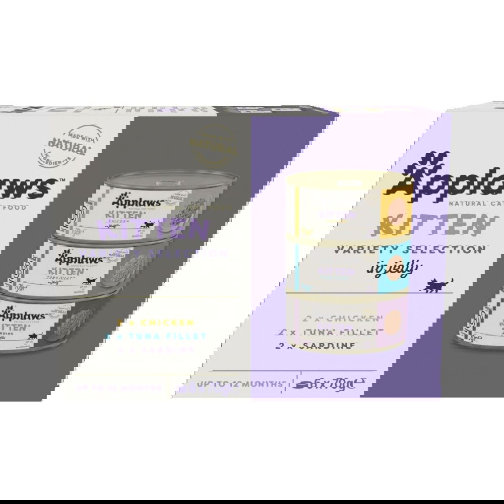 Applaws Multipack Kitten Mixed Selection jelly 6 x 70 g