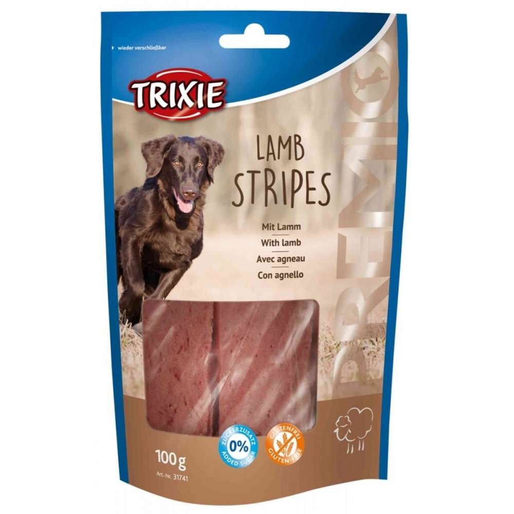 Trixie Premio Lamb Stripes, 100 g
