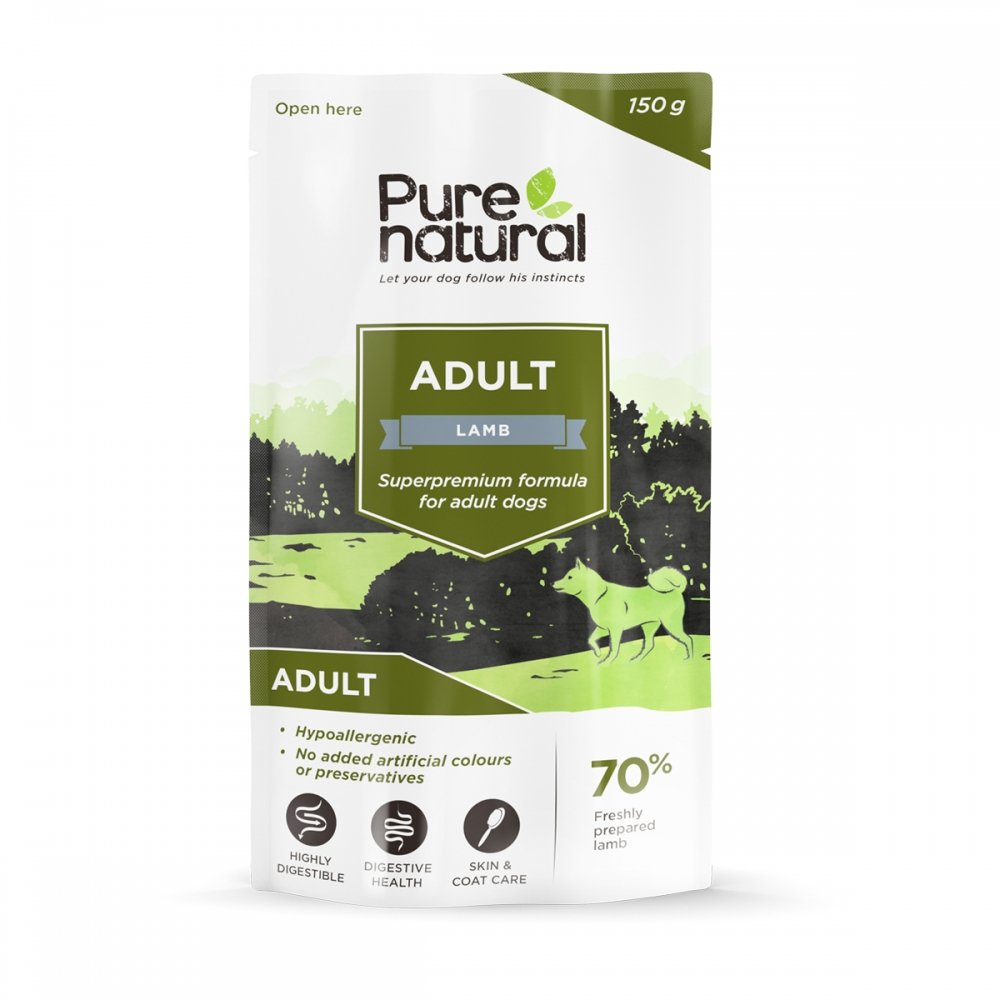Purenatural Adult lammas, 150g