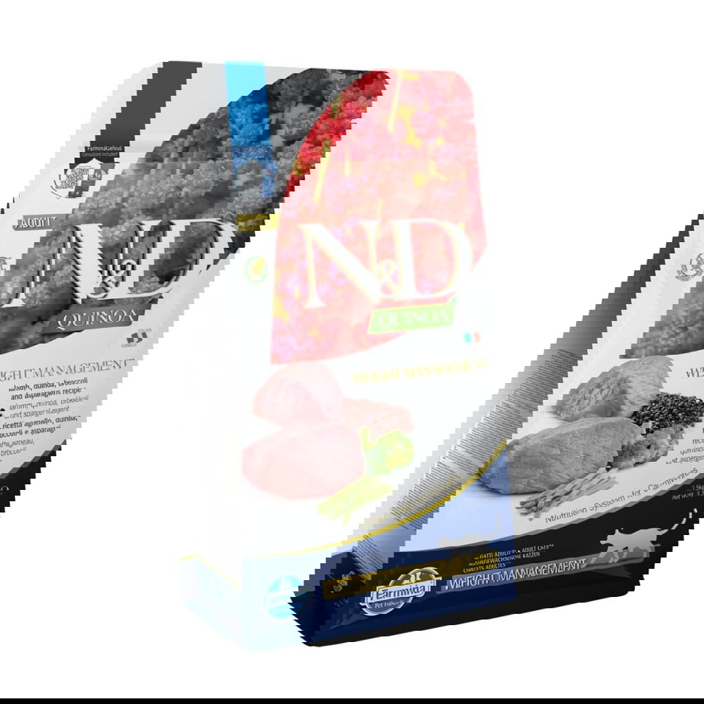 Farmina N&D Quinoa Cat Weight Man Lamb 1,5 kg