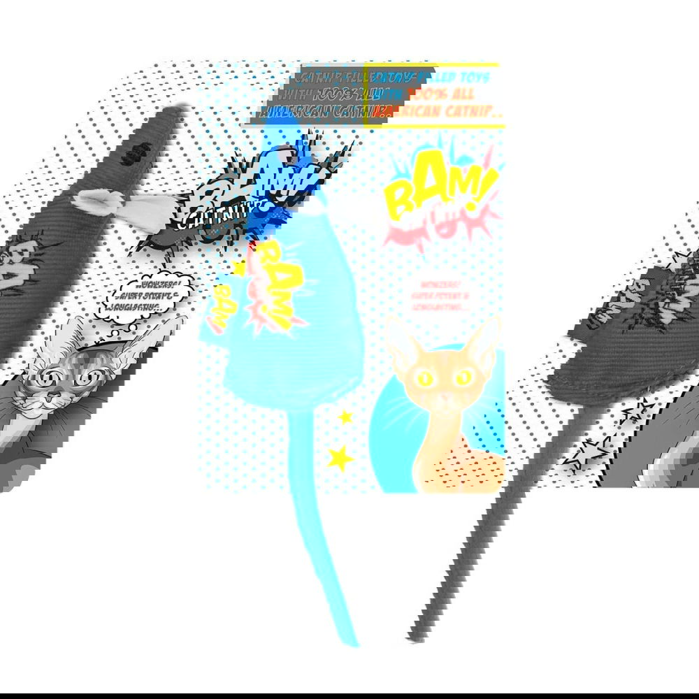 BAM Catnip sininen hiiri