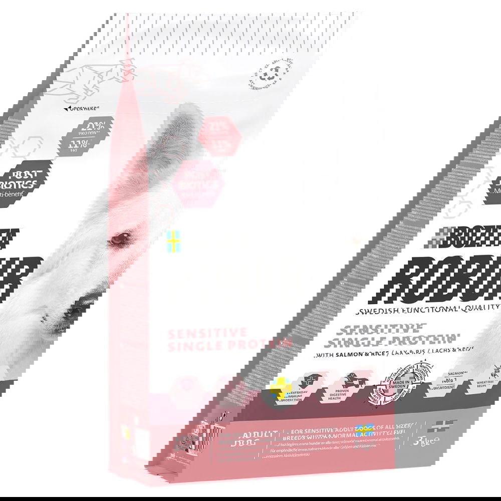 Bozita Robur Adult Sensitive Single Salmon (3 kg)