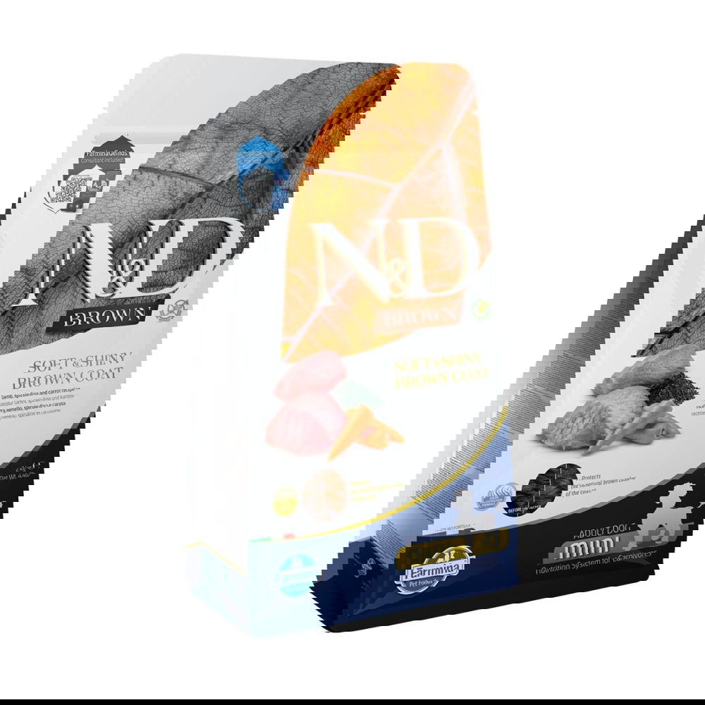 Farmina N&D Brown Dog Lamb & Spirulina Small 2 kg (2 kg)