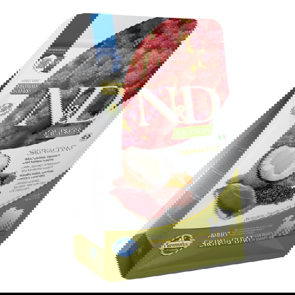 Farmina N&D Dog Quinoa Skin&Coat Duck & Coconut M/L (2,5 kg)