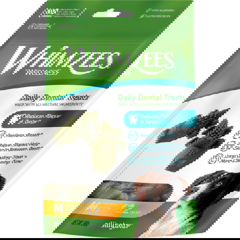 Purukrokotiili Whimzees, M Purukrokotiili Whimzees, M