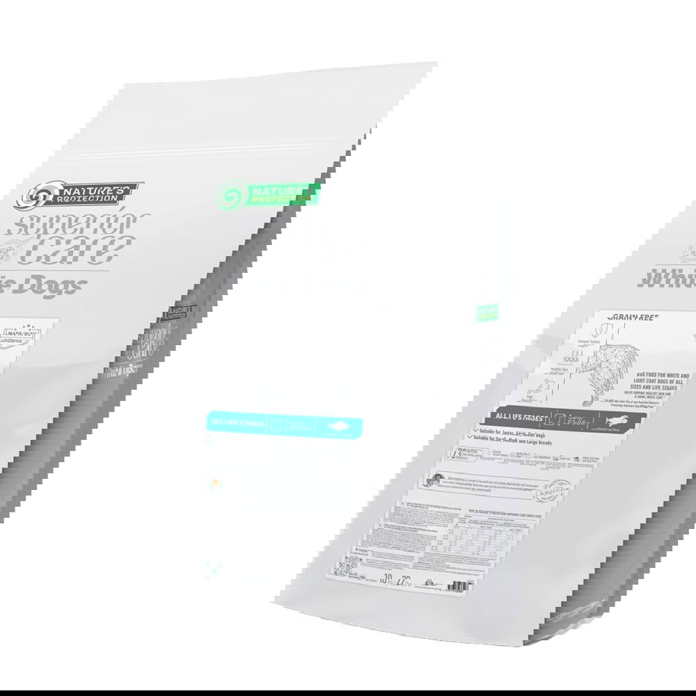 Nature&apos;s Protection Superior Care White vaalea kala viljaton