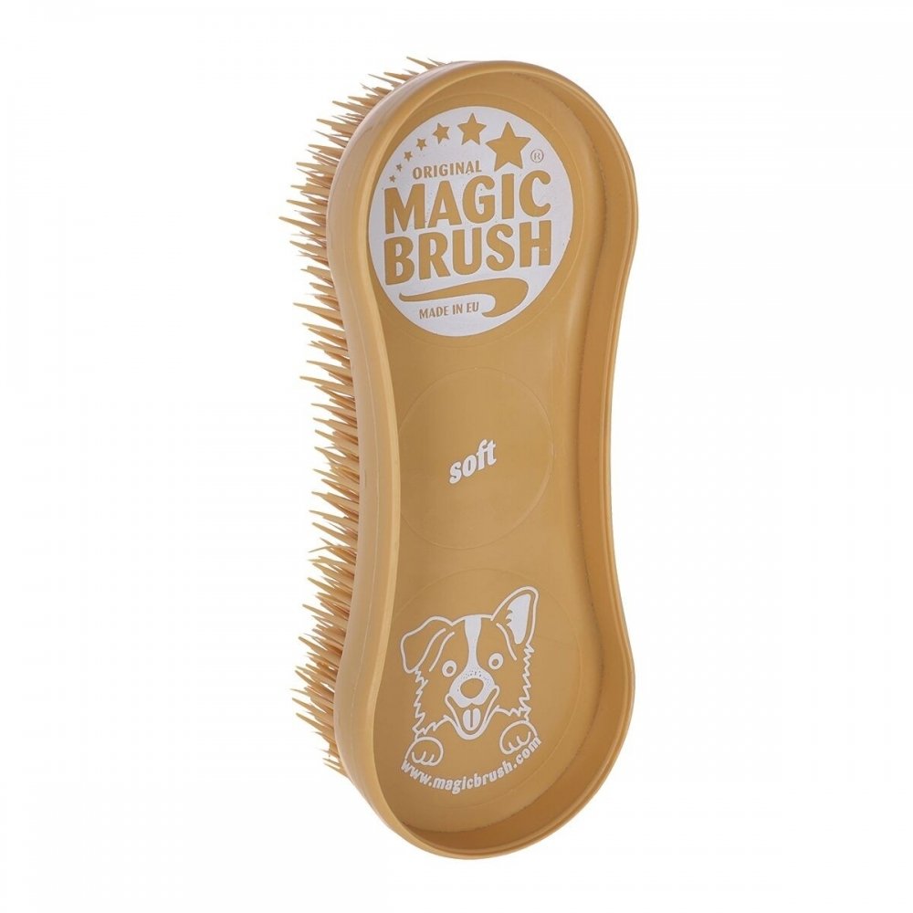 Koiran harja MagicBrush Dog Soft (Beige)