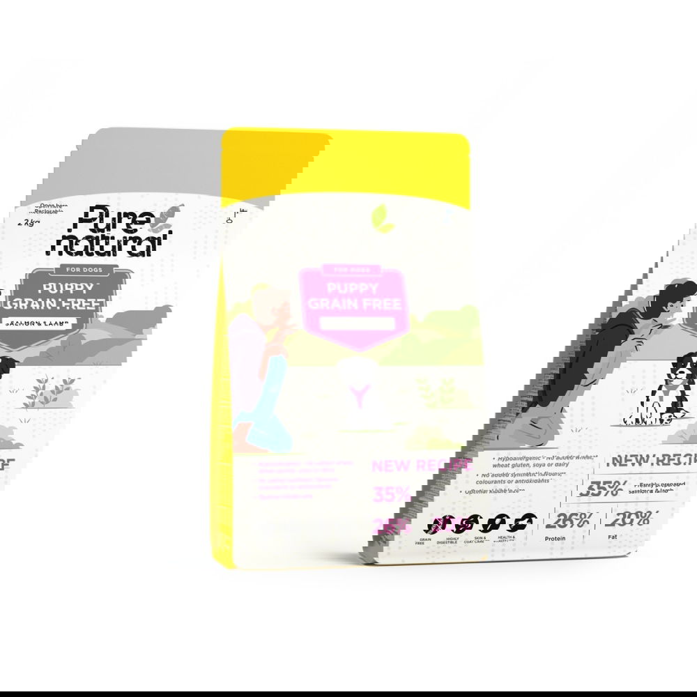 Purenatural Puppy Grain Free Salmon & Lamb (2 kg)