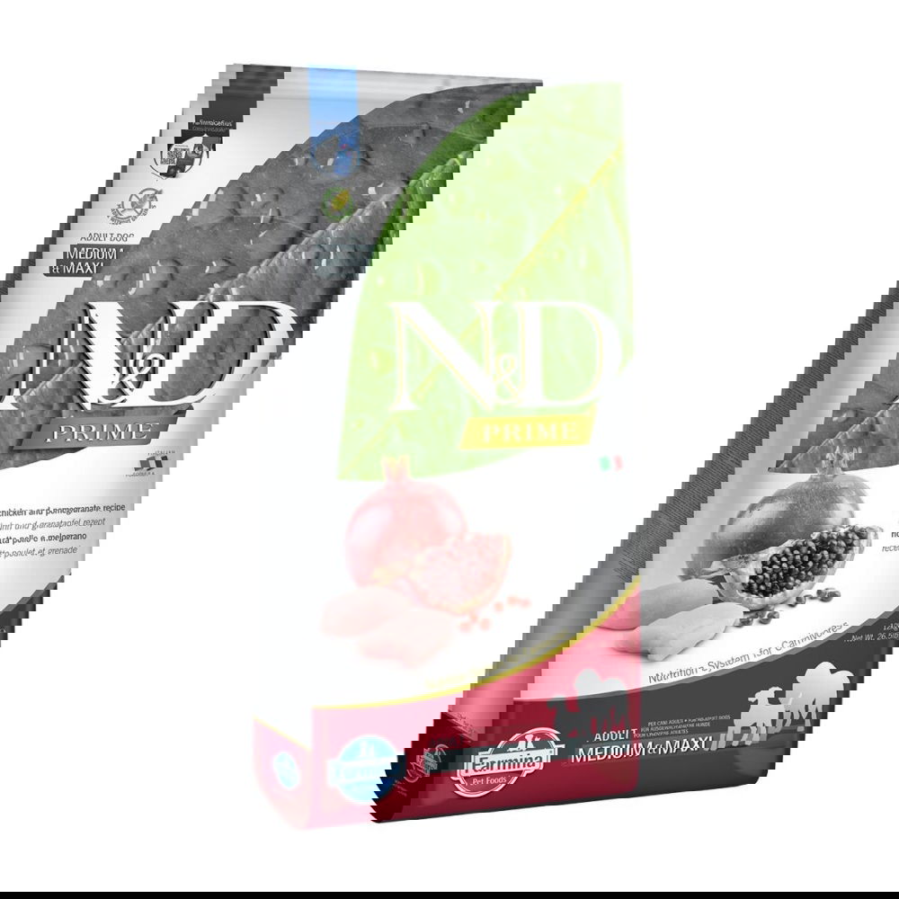 Farmina N&D Prime Dog Chicken & Pomegranate M/L 12 kg