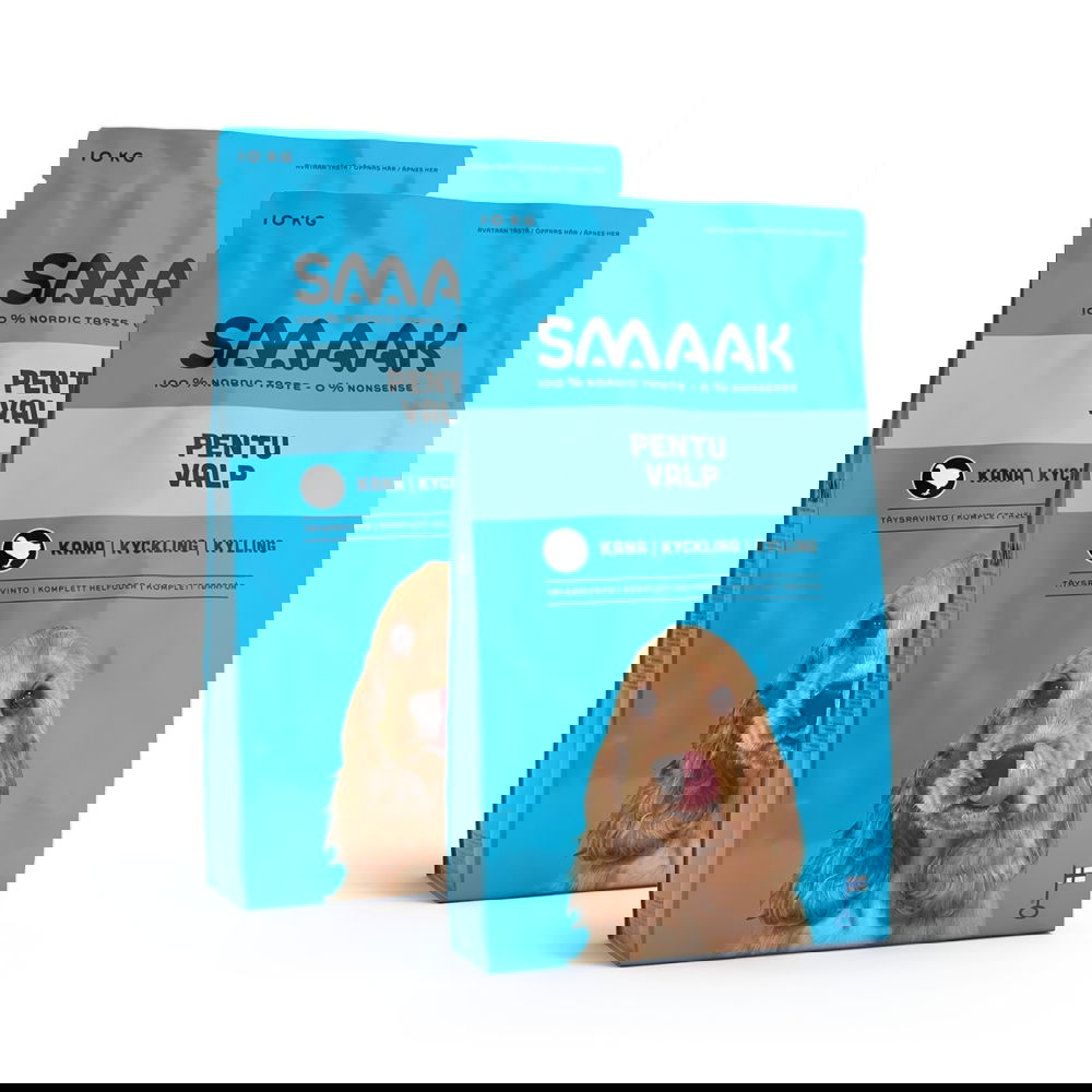 SMAAK kana pennulle 2 x 10 kg