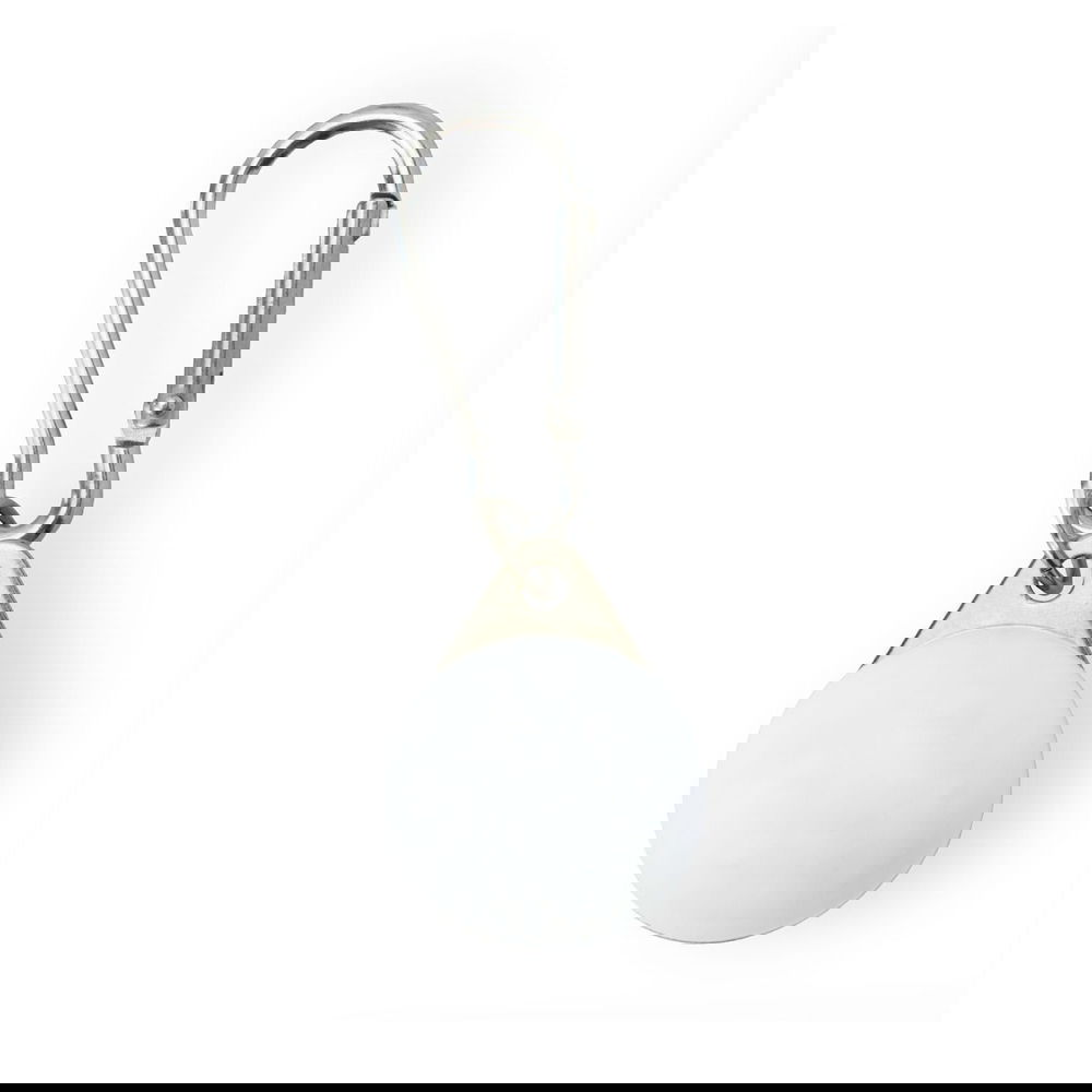 Active Canis vilkkuvalo karabiinilukolla (Valkoinen)