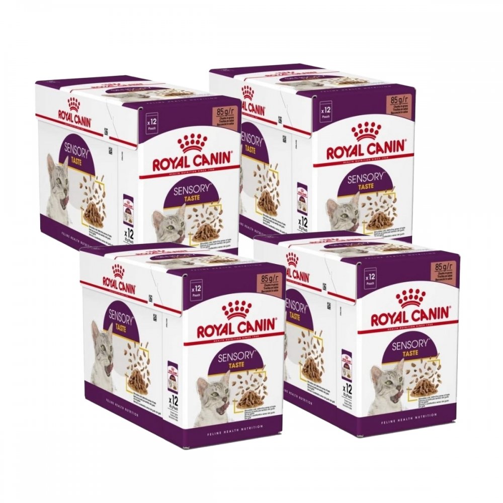 Royal Canin Sensory Taste Gravy 85g, 48-pack