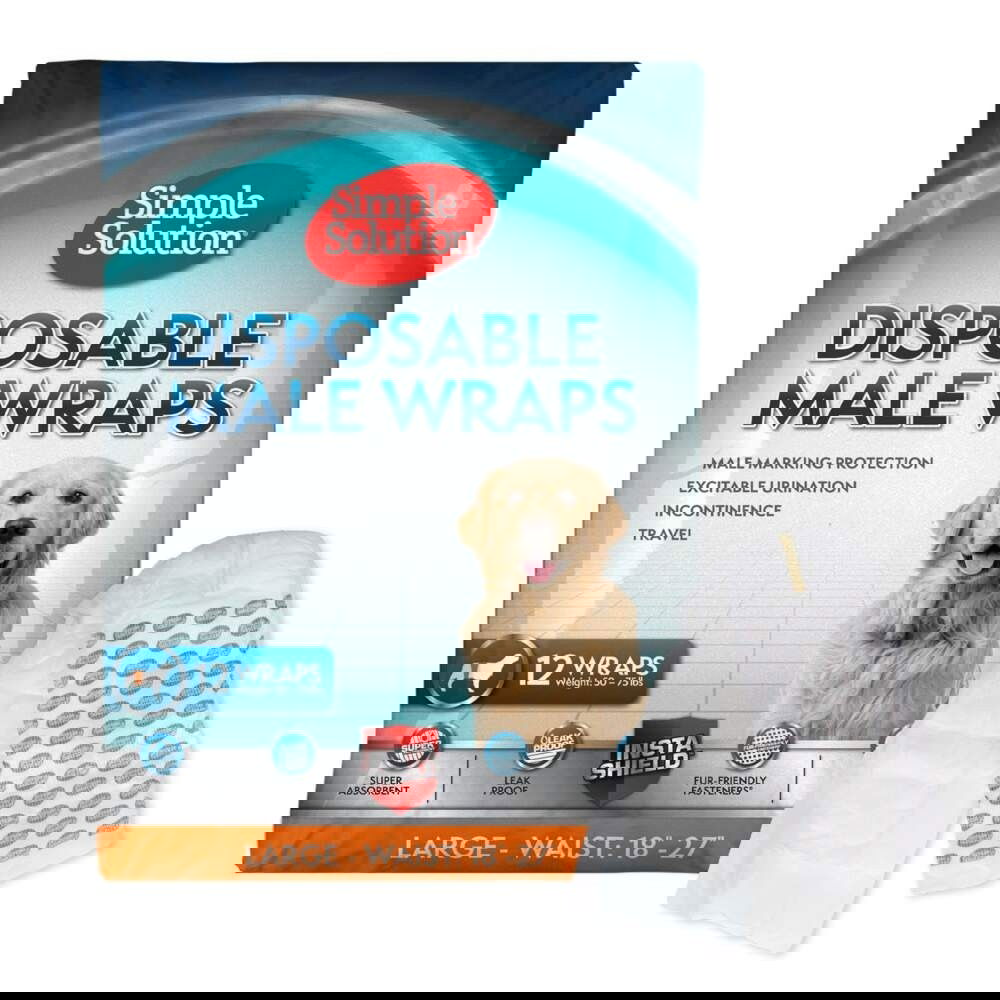 Simple Solution kertakäyttöiset urossuojat 12 kpl (L)