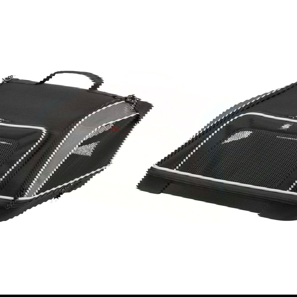 Lentolaukku koiralle Trixie Boarding, musta/harmaa