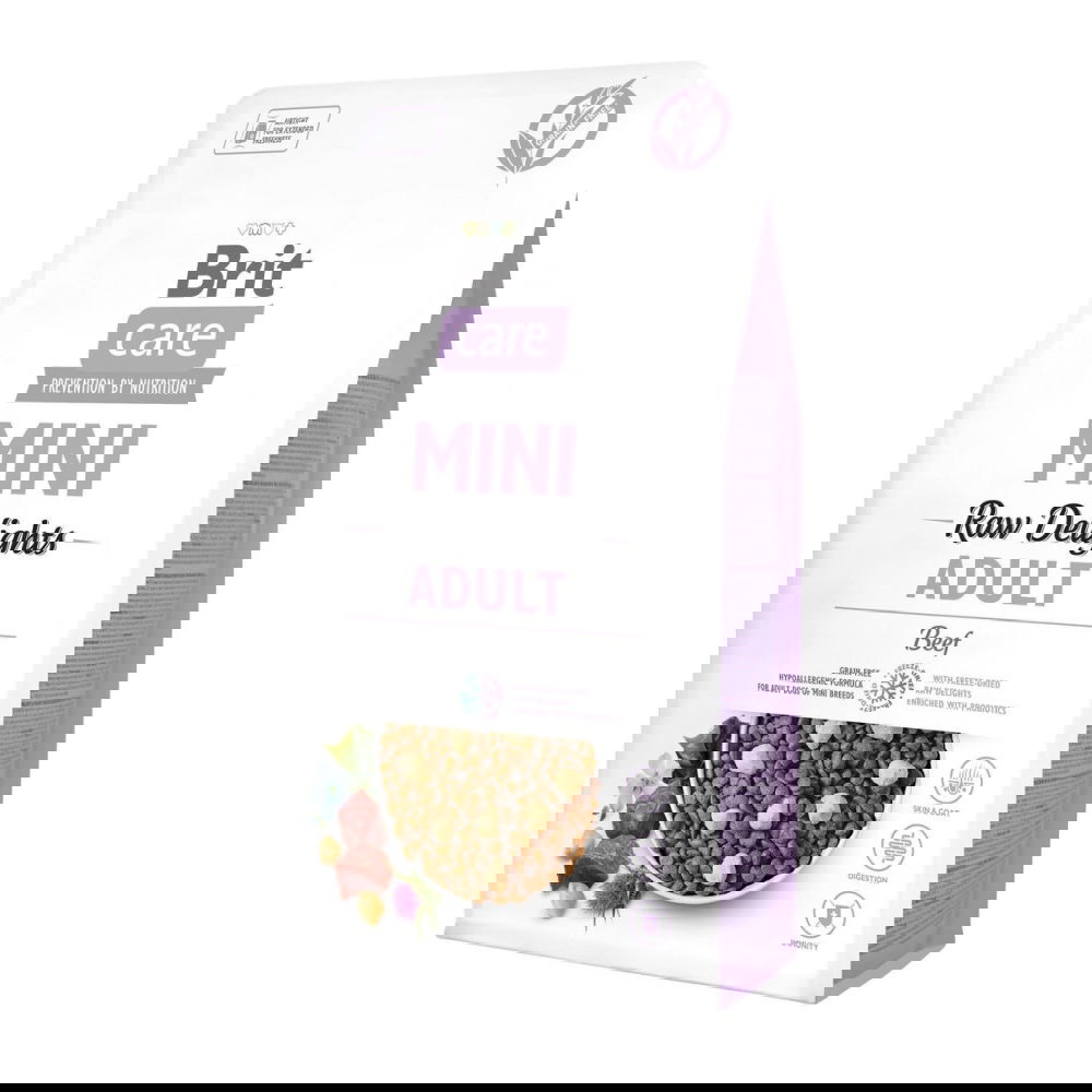 Brit Care Mini Raw Delights Beef 2 kg