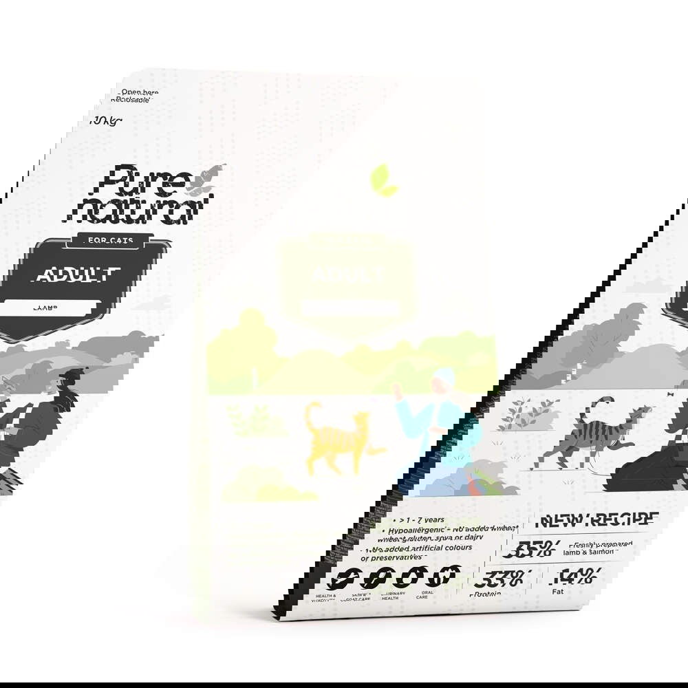 Purenatural Cat Adult Lamb (10 kg)