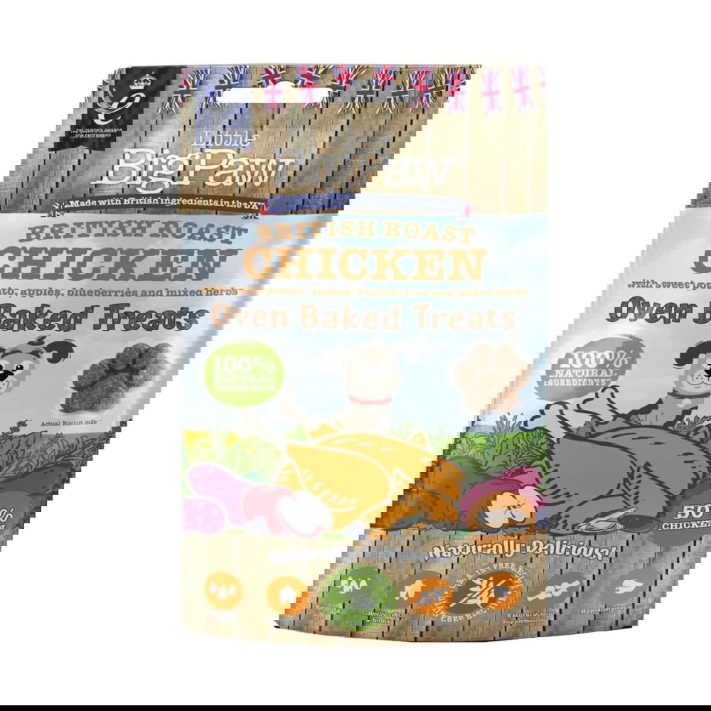 Little BigPaw British Roast Chicken 130 g