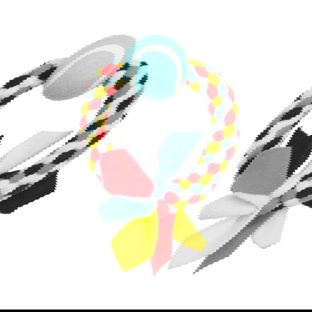 Little&Bigger Twine punottu köysirengas pallolla