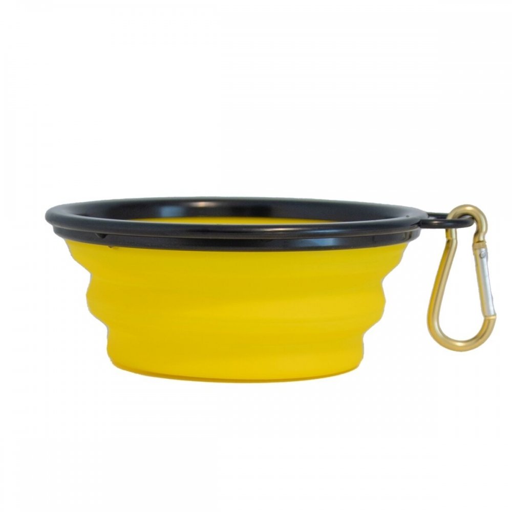 Koiran matkakuppi PetEasy (Keltainen)