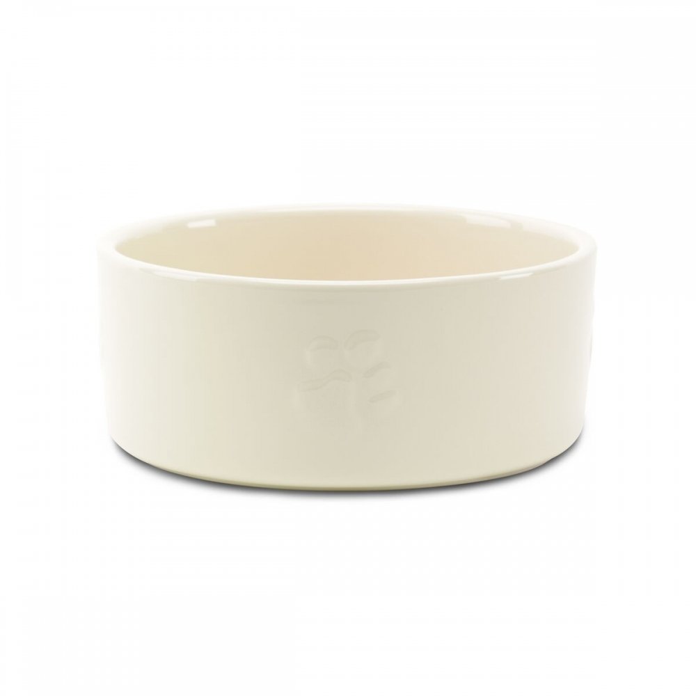 Keraaminen koirankuppi Scruffs Icon, valkoinen (25 cm)